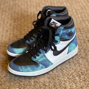 Womens Air Jordan 1 Retro High OG 'Tie-Dye"
